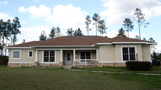 lake city architects, columbia county florida custom home design, concrete block construction